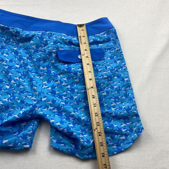 Chubbies Mens Size 30 Blue Orca Whale Surf Board Shorts - Picture 8 of 10